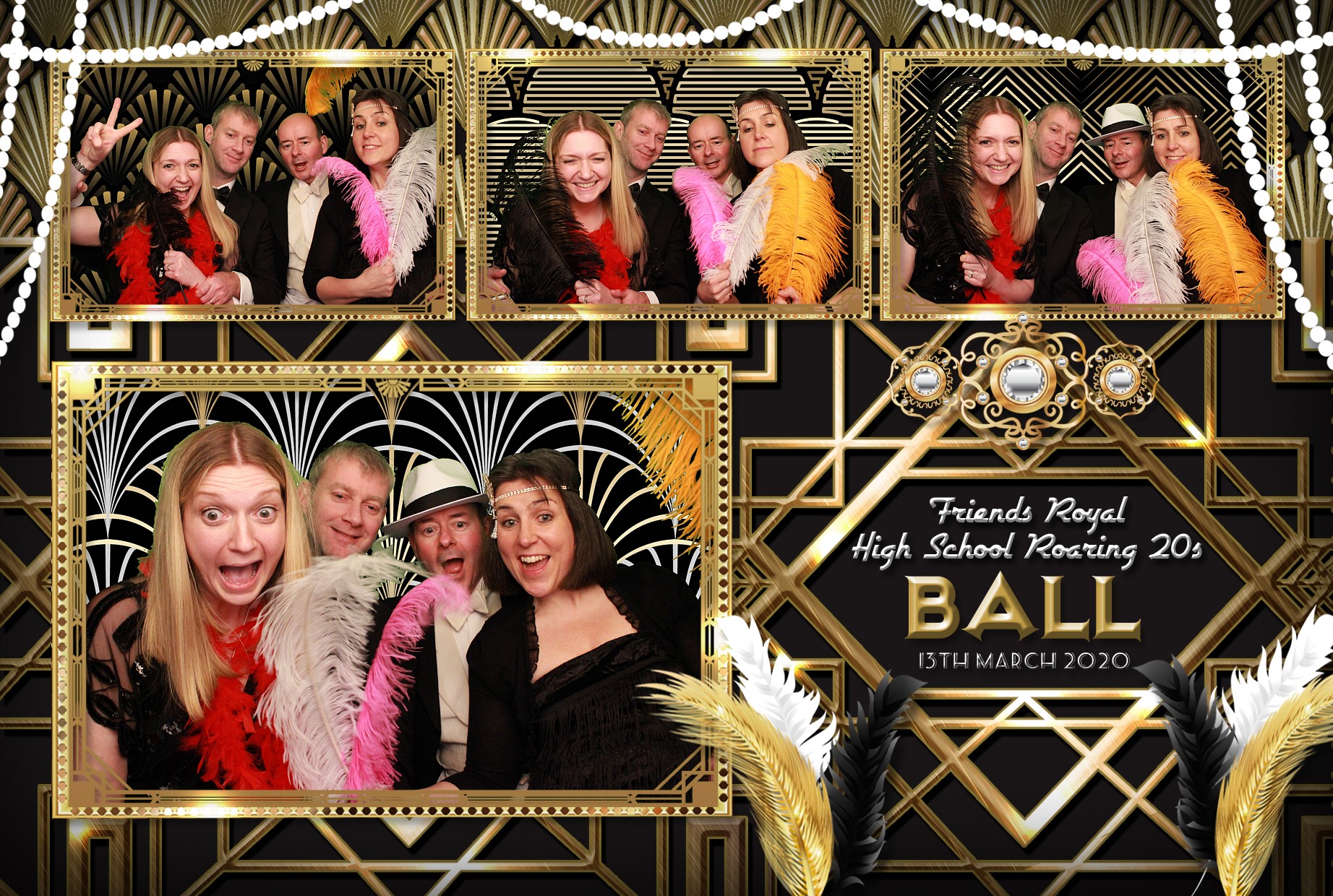 Friends Royal High School Roaring 20s Ball | View more photos from the event at gallery.myphotoboothexperience.co.uk/u/MyPhotoBoothExperienceLtd/Friends-Royal-High-School-Roaring-20s-Ball